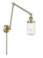 Innovations Lighting 238-AB-G314 - Dover - 1 Light - 5 inch - Antique Brass - Swing Arm