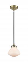 Innovations Lighting 284-1S-BAB-G321 - Olean - 1 Light - 7 inch - Black Antique Brass - Cord hung - Mini Pendant