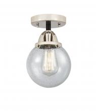 Innovations Lighting 288-1C-BPN-G204-6 - Beacon - 1 Light - 6 inch - Black Polished Nickel - Semi-Flush Mount