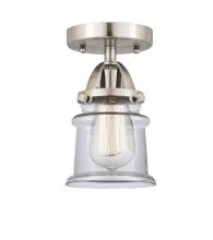 Innovations Lighting 288-1C-SN-G182S - Canton - 1 Light - 5 inch - Brushed Satin Nickel - Semi-Flush Mount