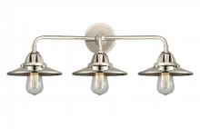 Innovations Lighting 288-3W-PN-M1-PN - Railroad - 3 Light - 26 inch - Polished Nickel - Bath Vanity Light