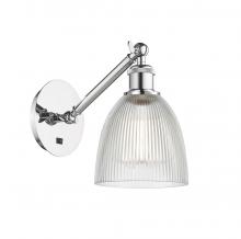  317-1W-PC-G382 - Castile - 1 Light - 6 inch - Polished Chrome - Sconce