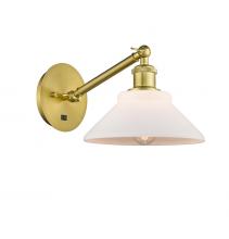 Innovations Lighting 317-1W-SG-G131 - Orwell - 1 Light - 8 inch - Satin Gold - Sconce