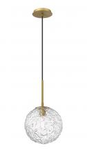 Innovations Lighting 321-1P-BB-G320-10CL-BB - Barrington - 1 Light - 10 inch - Brushed Brass - Cord hung - Mini Pendant