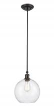 Innovations Lighting 341-1S-BK-G124-10 - Concord - 1 Light - 10 inch - Matte Black - Mini Pendant