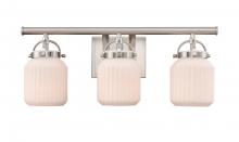 Innovations Lighting 416-3W-SN-G416-6WH - Latreille - 3 Light - 22 inch - Satin Nickel - Bath Vanity Light