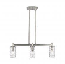 Innovations Lighting 434-3I-SN-G434-7DE - Crown Point - 3 Light - 31 inch - Satin Nickel - Island Light