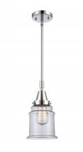  447-1S-PC-G182-LED - Canton - 1 Light - 7 inch - Polished Chrome - Mini Pendant