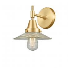  447-1W-SG-G2-LED - Halophane - 1 Light - 9 inch - Satin Gold - Sconce