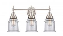 Innovations Lighting 447-3W-SN-G184-LED - Canton - 3 Light - 24 inch - Satin Nickel - Bath Vanity Light