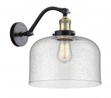 Innovations Lighting 515-1W-BAB-G74-L - Bell - 1 Light - 12 inch - Black Antique Brass - Sconce