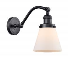 Innovations Lighting 515-1W-BK-G61 - Cone - 1 Light - 7 inch - Matte Black - Sconce