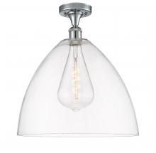 Innovations Lighting 516-1C-PC-GBD-162 - Bristol - 1 Light - 16 inch - Polished Chrome - Semi-Flush Mount