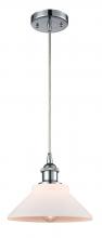 Innovations Lighting 516-1P-PC-G131 - Orwell - 1 Light - 8 inch - Polished Chrome - Cord hung - Mini Pendant