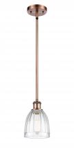 Innovations Lighting 516-1S-AC-G442 - Brookfield - 1 Light - 6 inch - Antique Copper - Mini Pendant