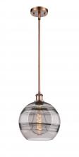 Innovations Lighting 516-1S-AC-G556-10SM - Rochester - 1 Light - 10 inch - Antique Copper - Mini Pendant