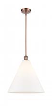 Innovations Lighting 516-1S-AC-GBC-161 - Berkshire - 1 Light - 16 inch - Antique Copper - Pendant