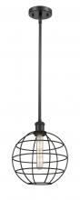 Innovations Lighting 516-1S-BK-CE-10-BK - Lake Placid - 1 Light - 10 inch - Matte Black - Mini Pendant