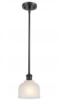 Innovations Lighting 516-1S-BK-G411 - Dayton - 1 Light - 6 inch - Matte Black - Mini Pendant