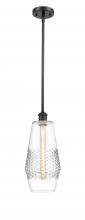 Innovations Lighting 516-1S-BK-G682-7 - Windham - 1 Light - 7 inch - Matte Black - Mini Pendant