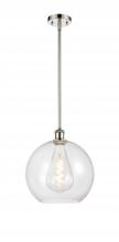 Innovations Lighting 516-1S-PN-G122-12 - Athens - 1 Light - 12 inch - Polished Nickel - Mini Pendant