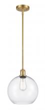 Innovations Lighting 516-1S-SG-G122-10 - Athens - 1 Light - 10 inch - Satin Gold - Mini Pendant