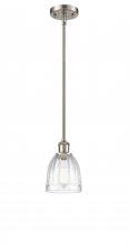 Innovations Lighting 516-1S-SN-G442 - Brookfield - 1 Light - 6 inch - Brushed Satin Nickel - Mini Pendant