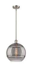 Innovations Lighting 516-1S-SN-G556-12SM - Rochester - 1 Light - 12 inch - Brushed Satin Nickel - Mini Pendant