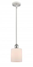 Innovations Lighting 516-1S-WPC-G111 - Cobbleskill - 1 Light - 5 inch - White Polished Chrome - Mini Pendant