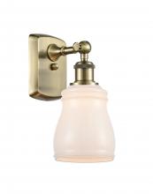 Innovations Lighting 516-1W-AB-G391 - Ellery - 1 Light - 5 inch - Antique Brass - Sconce