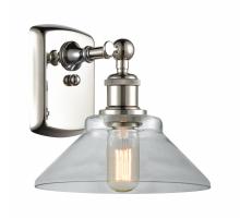 Innovations Lighting 516-1W-PN-G132 - Orwell - 1 Light - 8 inch - Polished Nickel - Sconce