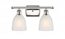 Innovations Lighting 516-2W-PN-G441 - Brookfield - 2 Light - 16 inch - Polished Nickel - Bath Vanity Light