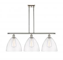 Innovations Lighting 516-3I-PN-GBD-122 - Bristol - 3 Light - 39 inch - Polished Nickel - Cord hung - Island Light