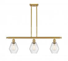 Innovations Lighting 516-3I-SG-G654-6 - Cindyrella - 3 Light - 36 inch - Satin Gold - Cord hung - Island Light