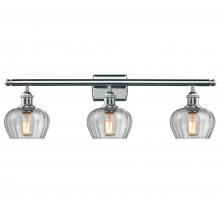  516-3W-PC-G92 - Fenton - 3 Light - 27 inch - Polished Chrome - Bath Vanity Light