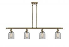 Innovations Lighting 516-4I-AB-G257 - Caledonia - 4 Light - 48 inch - Antique Brass - Cord hung - Island Light