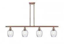 Innovations Lighting 516-4I-AC-G292-LED - Salina - 4 Light - 48 inch - Antique Copper - Cord hung - Island Light