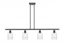 Innovations Lighting 516-4I-BK-G342 - Hadley - 4 Light - 48 inch - Matte Black - Cord hung - Island Light