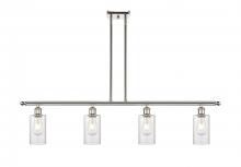  516-4I-PN-G804 - Clymer - 4 Light - 48 inch - Polished Nickel - Cord hung - Island Light