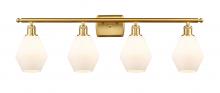 Innovations Lighting 516-4W-SG-G651-6 - Cindyrella - 4 Light - 36 inch - Satin Gold - Bath Vanity Light