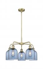 Innovations Lighting 516-5CR-AB-G558-6BL - Bella - 5 Light - 24 inch - Antique Brass - Chandelier