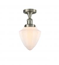 Innovations Lighting 517-1CH-SN-G661-7 - Bullet - 1 Light - 7 inch - Brushed Satin Nickel - Semi-Flush Mount