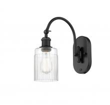 Innovations Lighting 518-1W-BK-G342 - Hadley - 1 Light - 5 inch - Matte Black - Sconce