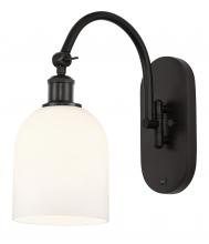 Innovations Lighting 518-1W-OB-G558-6GWH - Bella - 1 Light - 6 inch - Oil Rubbed Bronze - Sconce