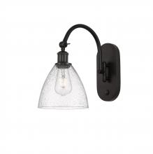 Innovations Lighting 518-1W-OB-GBD-754 - Bristol - 1 Light - 8 inch - Oil Rubbed Bronze - Sconce