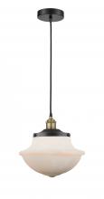 Innovations Lighting 616-1PH-BAB-G541 - Oxford - 1 Light - 12 inch - Black Antique Brass - Mini Pendant