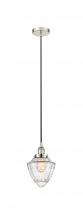  616-1PH-PN-G664-7 - Bullet - 1 Light - 7 inch - Polished Nickel - Mini Pendant