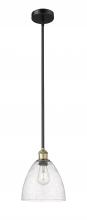 Innovations Lighting 616-1S-BAB-GBD-94-LED - Bristol - 1 Light - 9 inch - Black Antique Brass - Cord hung - Mini Pendant