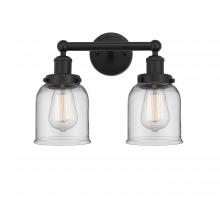 Innovations Lighting 616-2W-BK-G52 - Bell - 2 Light - 14 inch - Matte Black - Bath Vanity Light