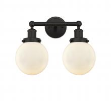 Innovations Lighting 616-2W-OB-G201-6 - Beacon - 2 Light - 15 inch - Oil Rubbed Bronze - Bath Vanity Light